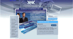 Desktop Screenshot of karoraklub.hu
